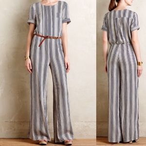 Anthropologie Harlyn Highline Jumpsuit